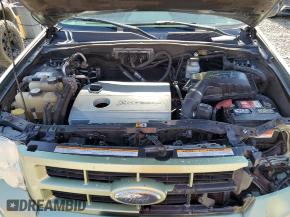 2009 Ford Escape Hybrid with VIN 1FMCU59319KA06852, listed as a Copart auction lot 61405975 with 273,931 mi miles and Salvage title. Bid and sale history available at DreamBid. Image 12.