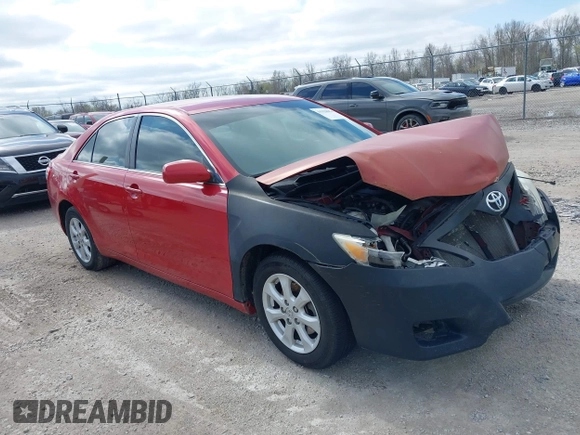 2011 Toyota Camry LE with VIN 4T4BF3EK9BR198805, listed as a IAAI auction lot 41928054 with 206,409 mi miles. Bid and sale history available at carsss.com. Image 1.