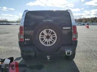 2008 Hummer H3 with VIN 5GTEN13E288113443, listed as a Copart auction lot 52597455 with 170,204 mi miles and Clean Title. Bid and sale history available at carsss.com. Image 6.