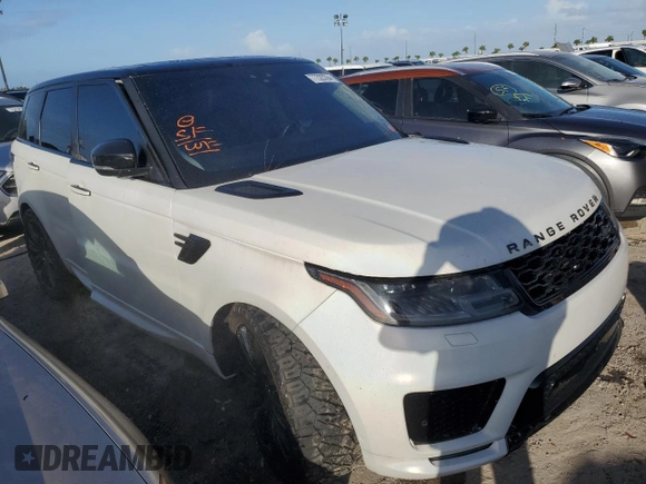 2018 Land Rover Range Rover Sport Autobiography with VIN SALWV2RE7JA809697, listed as a Copart auction lot 77323394 with Not provided miles and Non repairable. Bid and sale history available at DreamBid. Image 4.