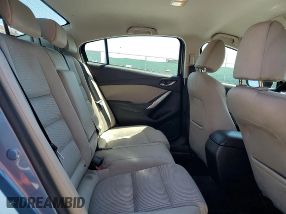 2016 Mazda 6 i Sport with VIN JM1GJ1U55G1422728, listed as a Copart auction lot 53511425 with 95,444 mi miles and Salvage Title. Bid and sale history available at DreamBid. Image 10.