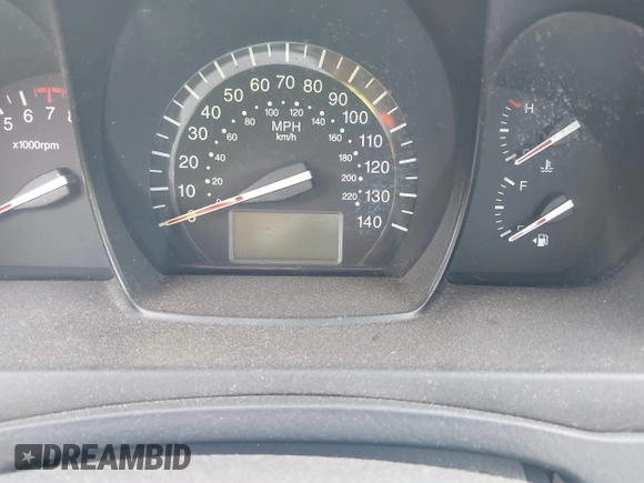 2008 Kia Spectra EX z VIN KNAFE121585529012, wystawiony jako IAAI lot #42120494 z przebiegiem Nie podano mil oraz . Historia ofert i sprzedaży dostępna na DreamBid. Obrazek 7.