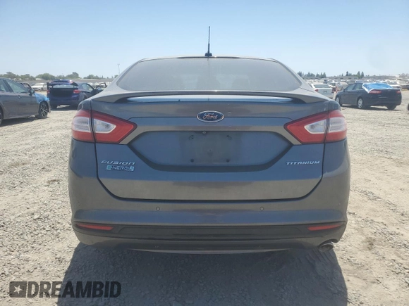 2013 Ford Fusion Titanium with VIN 3FA6P0SU2DR351610, listed as a Copart auction lot 63422525 with 198,741 mi miles and Salvage title. Bid and sale history available at DreamBid. Image 6.