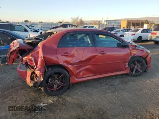 2009 Toyota Corolla XRS with VIN 1NXBE40E09Z159860, listed as a Copart auction lot 42563605 with 183,694 mi miles and Salvage Title. Bid and sale history available at carsss.com. Image 3.