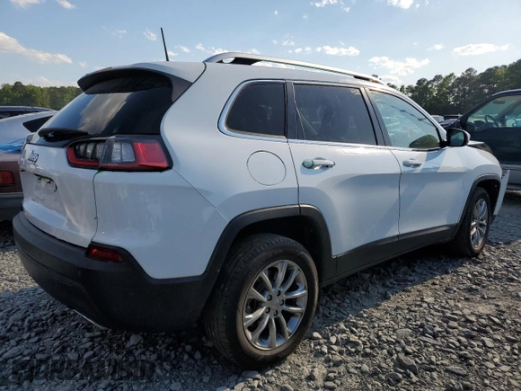 2021 Jeep Cherokee Latitude Lux with VIN 1C4PJLMXXMD224315, listed as a Copart auction lot 55253205 with 90,516 mi miles and Salvage title. Bid and sale history available at DreamBid. Image 3.