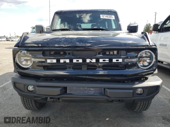 2024 Ford Bronco Big Bend с VIN 1FMDE7AH3RLB46917, выставлен на аукционе Copart как лот 52146385 с пробегом 792 миль миль и Списание • Salvage title. История ставок и продаж доступна на DreamBid. Изображение 5.