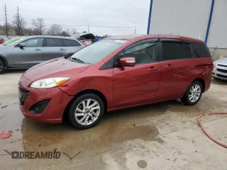 2015 Mazda 5 Sport with VIN JM1CW2BL3F0180789, listed as a Copart auction lot 48019355 with 111,247 mi miles and Salvage Title. Bid and sale history available at DreamBid. Image 1.