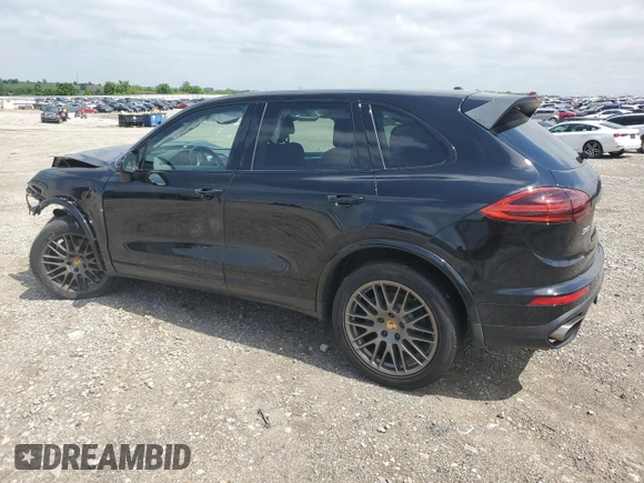 2017 Porsche Cayenne z VIN WP1AA2A20HKA80248, wystawiony jako Copart lot #56482555 z przebiegiem Nie podano mil oraz Szkoda całkowita • Salvage title. Historia ofert i sprzedaży dostępna na DreamBid. Obrazek 2.