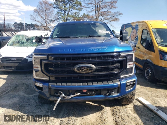 2022 Ford F-350 XL with VIN 1FT8W3BT8NEC84191, listed as a Copart auction lot 49402075 with Not Provided miles and Salvage Title. Bid and sale history available at DreamBid. Image 5.