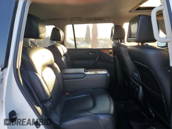 2012 Infiniti QX56 7-passenger with VIN JN8AZ2NF5C9519472, listed as a Copart auction lot 76924184 with 0 mi miles and Non Repairable. Bid and sale history available at carsss.com. Image 11.