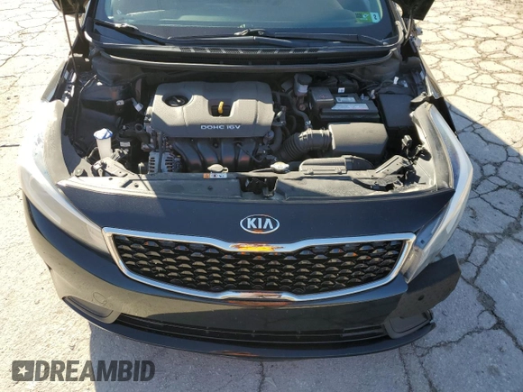 2017 Kia Forte LX with VIN 3KPFK4A76HE037256, listed as a Copart auction lot 44316915 with 58,913 mi miles and Salvage Title. Bid and sale history available at carsss.com. Image 12.