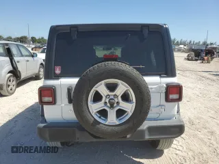 2019 Jeep Wrangler Unlimited Sport S z VIN 1C4HJXDNXKW521919, wystawiony jako Copart lot #57626355 z przebiegiem 48 202 mil mil oraz Szkoda całkowita • Salvage title. Historia ofert i sprzedaży dostępna na DreamBid. Obrazek 6.