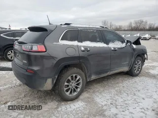 2019 Jeep Cherokee Latitude Plus with VIN 1C4PJMLX9KD347043, listed as a Copart auction lot 84671434 with 69,075 mi miles and Salvage Title. Bid and sale history available at carsss.com. Image 3.