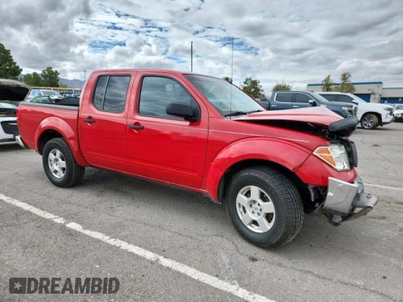 2008 Nissan Frontier SE with VIN 1N6AD07U58C417963, listed as a Copart auction lot 63128965 with 166,470 mi miles and Salvage title. Bid and sale history available at DreamBid. Image 4.