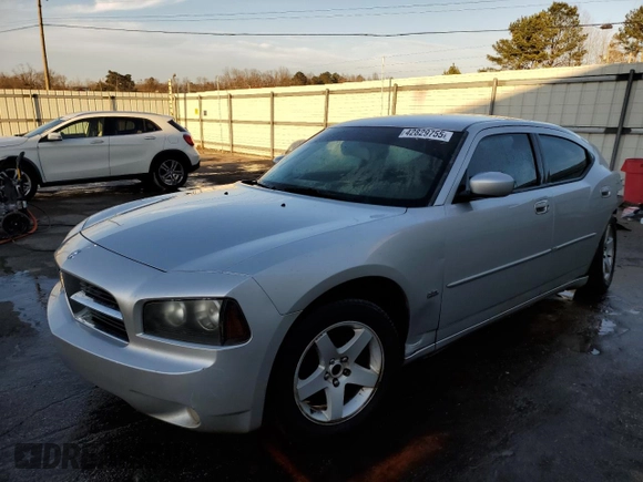 2010 Dodge Charger SXT with VIN 2B3CA3CV4AH311920, listed as a Copart auction lot 42829755 with 262,679 mi miles and Salvage Title. Bid and sale history available at carsss.com. Image 1.