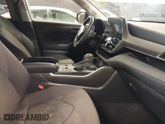 2023 Toyota Highlander Hybrid LE with VIN 5TDBBRCH7PS563711, listed as a IAAI auction lot 42444218 with 81,031 mi miles and . Bid and sale history available at DreamBid. Image 5.