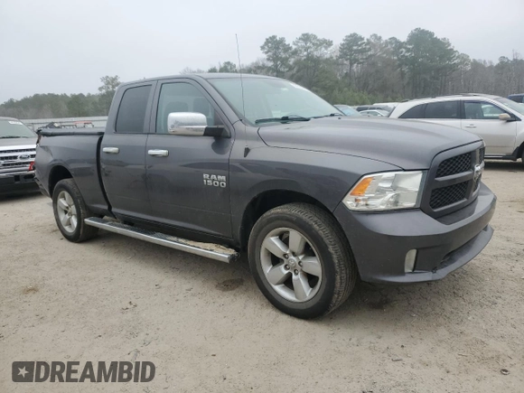 2018 Ram 1500 Express with VIN 1C6RR7FG6JS332001, listed as a Copart auction lot 44310045 with 205,125 mi miles and Salvage Title. Bid and sale history available at carsss.com. Image 4.