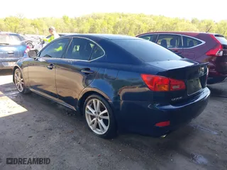 2006 Lexus IS 250 Manual with VIN JTHBK262765024023, listed as a IAAI auction lot 42006175 with 239,893 mi miles. Bid and sale history available at carsss.com. Image 3.