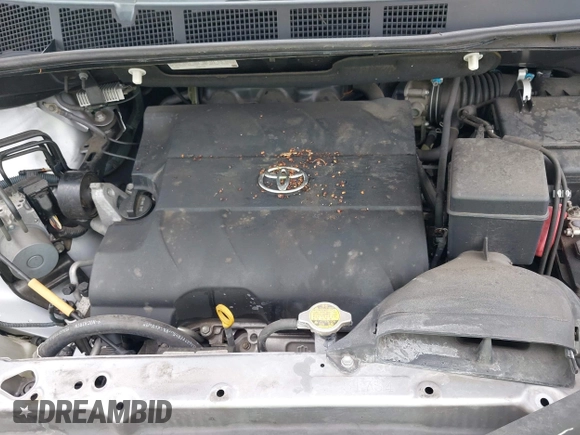 2012 Toyota Sienna LE AAS with VIN 5TDKK3DC8CS232582, listed as a IAAI auction lot 42068684 with 89,556 mi miles and . Bid and sale history available at DreamBid. Image 10.