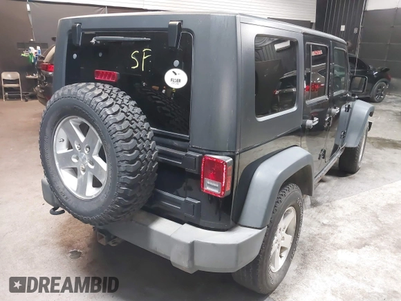 2009 Jeep Wrangler Unlimited Rubicon z VIN 1J8GA69109L738914, wystawiony jako IAAI lot #40379001 z przebiegiem 120 153 mil mil oraz . Historia ofert i sprzedaży dostępna na DreamBid. Obrazek 4.