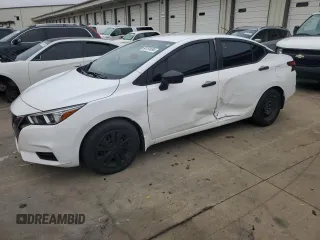 2021 Nissan Versa S with VIN 3N1CN8DV2ML910134, listed as a Copart auction lot 84191694 with 42,652 mi miles and Salvage Title. Bid and sale history available at carsss.com. Image 1.