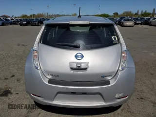 2017 Nissan LEAF SV with VIN 1N4BZ0CP8HC302191, listed as a Copart auction lot 52509755 with 58,852 mi miles and Salvage title. Bid and sale history available at DreamBid. Image 6.