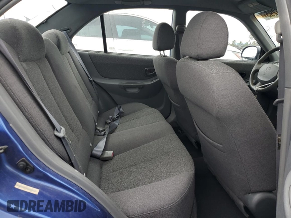 2002 Hyundai Accent GL with VIN KMHCG45C82U355914, listed as a Copart auction lot 89006295 with 60,907 mi miles and Clean Title. Bid and sale history available at carsss.com. Image 10.