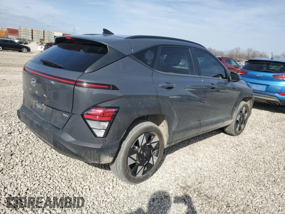 2024 Hyundai Kona SEL with VIN KM8HCCAB7RU099672, listed as a Copart auction lot 48961755 with 16,270 mi miles and Salvage Title. Bid and sale history available at carsss.com. Image 3.