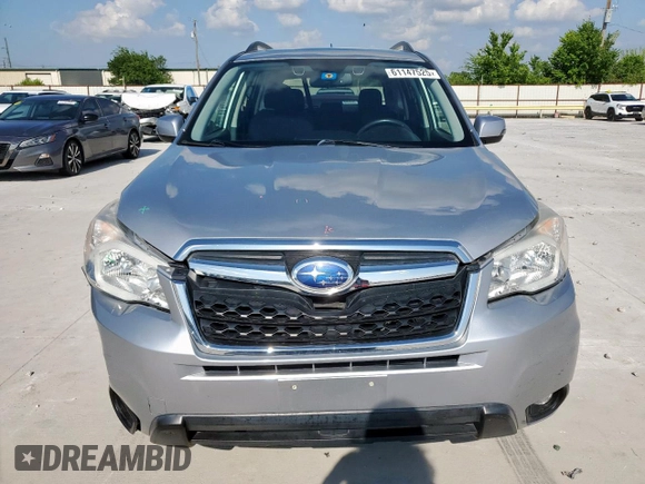 2015 Subaru Forester Touring with VIN JF2SJAWC0FH529845, listed as a Copart auction lot 61147525 with 75,686 mi miles and Salvage title. Bid and sale history available at DreamBid. Image 5.