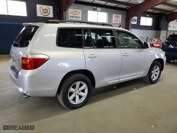 2008 Toyota Highlander with VIN JTEES41A382069355, listed as a Copart auction lot 51207835 with 218,019 mi miles and Clean Title. Bid and sale history available at carsss.com. Image 3.