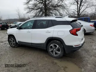 2020 GMC Terrain SLT with VIN 3GKALVEV7LL249355, listed as a Copart auction lot 85064154 with 84,369 mi miles and Salvage Title. Bid and sale history available at DreamBid. Image 2.