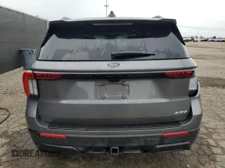 2025 Ford Explorer ST-Line with VIN 1FMUK8KH0SGB38060, listed as a Copart auction lot 61137525 with 10,970 mi miles and Salvage title. Bid and sale history available at DreamBid. Image 6.