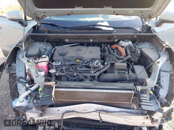 2019 Toyota RAV4 Hybrid XLE with VIN JTMRWRFV0KD013274, listed as a IAAI auction lot 41918992 with 97,850 mi miles. Bid and sale history available at carsss.com. Image 10.