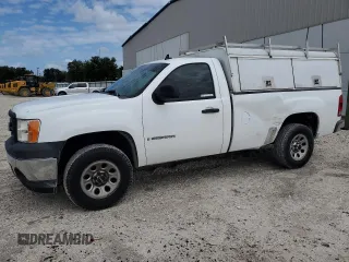 2007 GMC Sierra 1500 Work Truck with VIN 1GTEC14C77Z642728, listed as a Copart auction lot 71209664 with 292,317 mi miles and Salvage title. Bid and sale history available at DreamBid. Image 1.