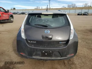 2016 Nissan LEAF S with VIN 1N4BZ0CP5GC307802, listed as a Copart auction lot 43436535 with 50,359 mi miles and Salvage Title. Bid and sale history available at DreamBid. Image 6.