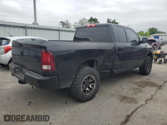 2014 Ram 1500 Tradesman z VIN 1C6RR7FT8ES427226, wystawiony jako Copart lot #59457185 z przebiegiem 198 328 mil mil oraz Szkoda całkowita • Salvage title. Historia ofert i sprzedaży dostępna na DreamBid. Obrazek 3.