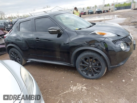 2015 Nissan Juke S with VIN JN8AF5MV4FT557334, listed as a IAAI auction lot 42043582 with 82,509 mi miles and . Bid and sale history available at carsss.com. Image 13.