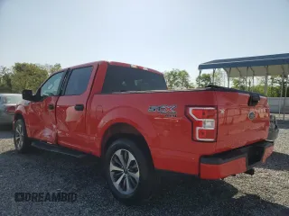 2019 Ford F-150 XL with VIN 1FTEW1E56KFC40037, listed as a Copart auction lot 51906275 with 183,231 mi miles and Salvage Title. Bid and sale history available at carsss.com. Image 2.