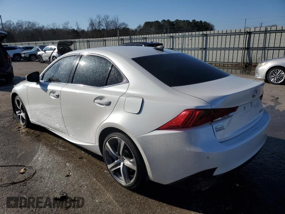 2019 Lexus IS with VIN JTHBA1D26K5090654, listed as a Copart auction lot 47735505 with 54,507 mi miles and Salvage Title. Bid and sale history available at carsss.com. Image 2.