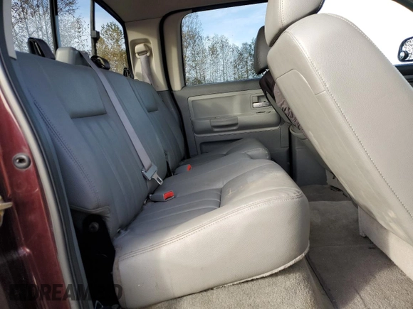 2005 Dodge Dakota Laramie with VIN 1D7HW58NX5S248188, listed as a Copart auction lot 75443734 with 209,716 mi miles and Salvage Title. Bid and sale history available at DreamBid. Image 10.