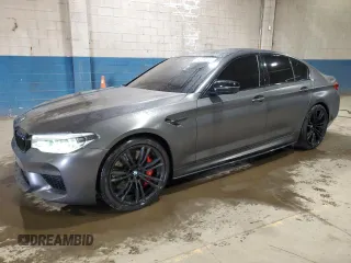 2020 BMW M5 Competition with VIN WBSJF0C04LCD78223, listed as a Copart auction lot 50374745 with 41,985 mi miles and Clean Title. Bid and sale history available at carsss.com. Image 1.