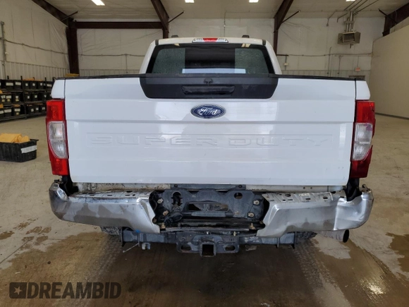 2020 Ford Super Duty F-250 SRW XL with VIN 1FT7W2B65LEE83941, listed as a Copart auction lot 54020305 with 190,731 mi miles and Clean Title. Bid and sale history available at carsss.com. Image 6.