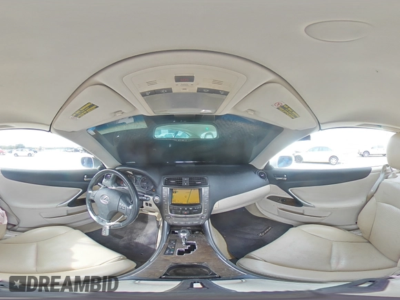 2010 Lexus IS 350 C с VIN JTHFE2C26A2503430, выставлен на аукционе Copart как лот 81501874 с пробегом 158 846 миль миль и Списание • Salvage title. История ставок и продаж доступна на DreamBid. Изображение 12.