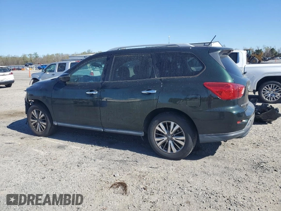 2018 Nissan Pathfinder S with VIN 5N1DR2MM2JC660679, listed as a Copart auction lot 50611145 with 103,047 mi miles and Salvage title. Bid and sale history available at DreamBid. Image 2.