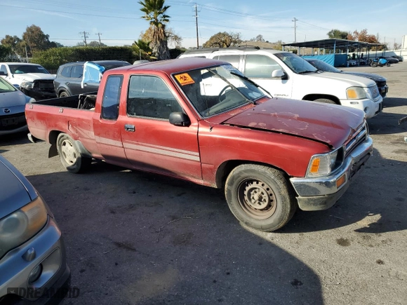 1994 Toyota 2WD Pickups DX with VIN JT4RN93P1R5088255, listed as a Copart auction lot 84483604 with 205,062 mi miles and Salvage Title. Bid and sale history available at carsss.com. Image 4.