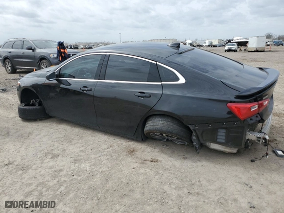 2024 Chevrolet Malibu RS with VIN 1G1ZG5ST6RF204618, listed as a Copart auction lot 48176215 with 13,993 mi miles and Salvage Title. Bid and sale history available at carsss.com. Image 2.