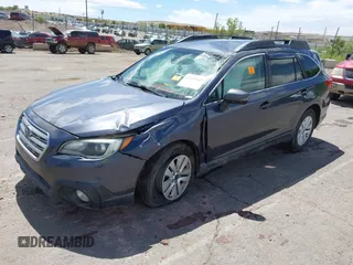 2015 Subaru Outback Premium with VIN 4S4BSBFC6F3282566, listed as a IAAI auction lot 42246387 with 208,467 mi miles and . Bid and sale history available at DreamBid. Image 2.