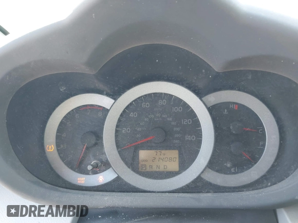 2012 Toyota RAV4 Limited with VIN 2T3DK4DV7CW074797, listed as a IAAI auction lot 41782818 with 214,080 mi miles. Bid and sale history available at carsss.com. Image 7.