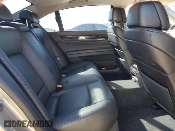 2012 BMW 7 Series 740Li with VIN WBAKB4C5XCC575773, listed as a Copart auction lot 87414794 with 88,115 mi miles and Clean Title. Bid and sale history available at carsss.com. Image 10.
