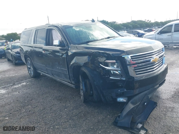 2018 Chevrolet Suburban Premier with VIN 1GNSCJKC2JR199702, listed as a IAAI auction lot 41136128 with 80,103 mi miles. Bid and sale history available at carsss.com. Image 1.